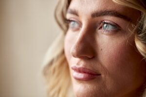 blond włosa kobieta