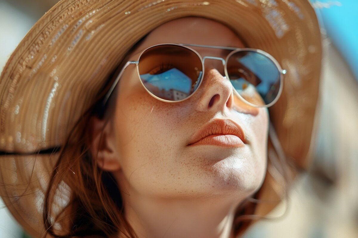 okulary przeciwsłoneczne na lato