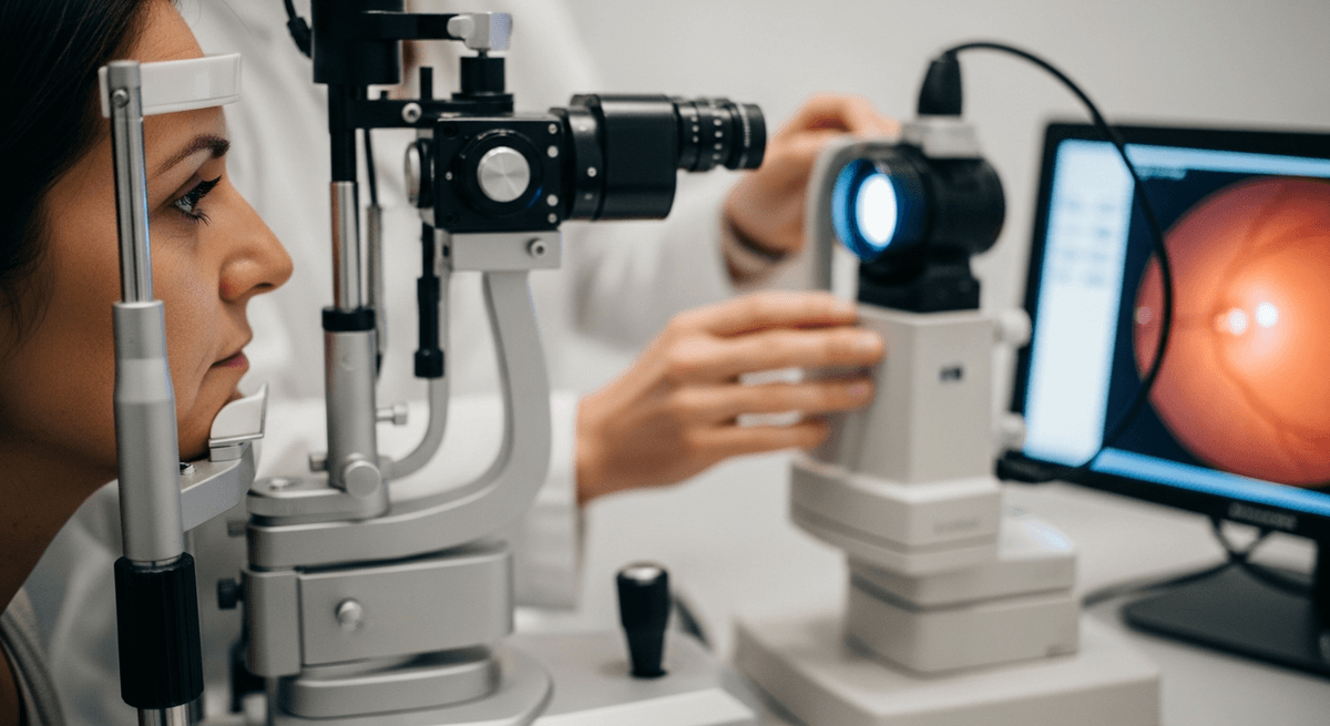 Rutynowe badanie wzroku może pomóc wykryć cukrzycę, nadciśnienie i inne schorzenia.